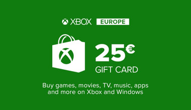 Xbox Gift Card 25€ (Euro area)