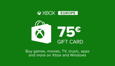 Xbox Gift Card 75€ (Euro area)